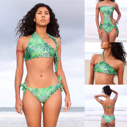 Palm Trees Print - Jini® bikini piece